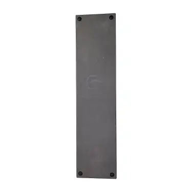 Click Here To Enlarge This Photo Of RDB431 M.Marcus Rustic Dark Bronze Fingerplate