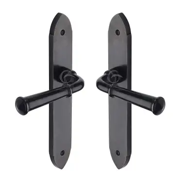 Click Here To Enlarge This Photo Of RDB4710 M.Marcus Rustic Dark Bronze Door Handle Lever Latch Hadley Design