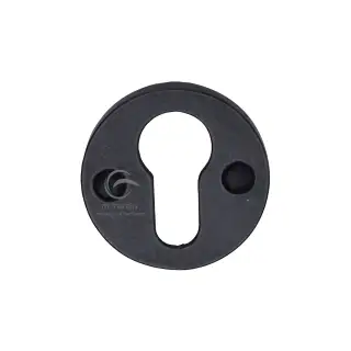 RDB556 M.Marcus Rustic Dark Bronze Euro Profile Cylinder Escutcheon
