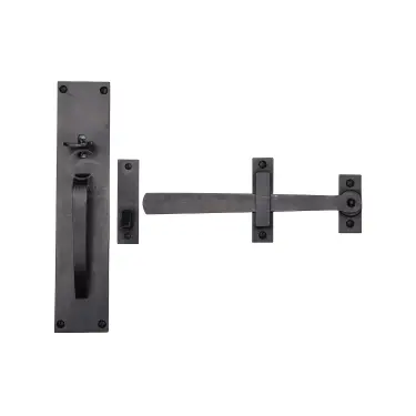 Click Here To Enlarge This Photo Of RDB571 M.Marcus Rustic Dark Bronze Gate Latch