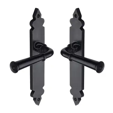Click Here To Enlarge This Photo Of RDB5810 M.Marcus Rustic Dark Bronze Door Handle Lever Latch Ludlow Design