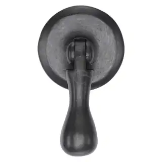 RDB6264 M.Marcus Rustic Dark Bronze Cabinet Drop Pull On Round Plate