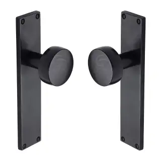 RDB88010 M.Marcus Rustic Dark Bronze Door Mortice Knob Lever Latch Olympic Design