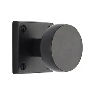 RDB8822 M.Marcus Rustic Dark Bronze Mortice Knob on Rose Olympic Design