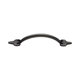 RPW1092 158 M.Marcus Rustic Pewter Cabinet Pull Fleur-de-lys Design 158mm