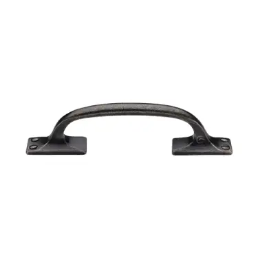 Click Here To Enlarge This Photo Of RPW1145 159 M.Marcus Rustic Pewter Cabinet Pull Offset Design 159mm