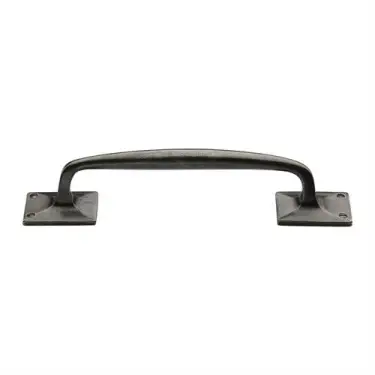Click Here To Enlarge This Photo Of RPW1145 210 M.Marcus Rustic Pewter Cabinet Pull Offset Design 210mm