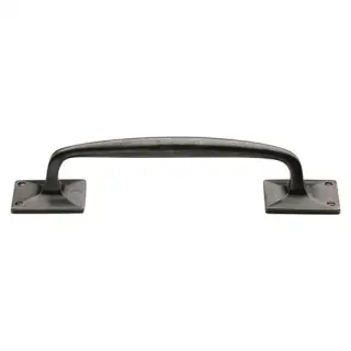 RPW1145 260 M.Marcus Rustic Pewter Cabinet Pull Offset Design 260mm
