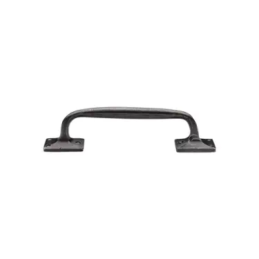 Click Here To Enlarge This Photo Of RPW1150 254 M.Marcus Rustic Pewter Door Pull Handle Cranked 10"