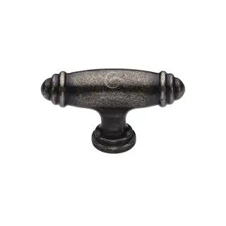 RPW119 M.Marcus Rustic Pewter Cabinet Knob Artisan Design 80mm