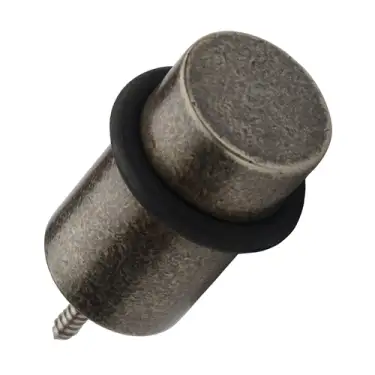 Click Here To Enlarge This Photo Of RPW136 50 M.Marcus Rustic Pewter Door Stop with Rubber Stopper