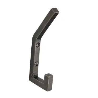 Click Here To Enlarge This Photo Of RPW151 M.Marcus Rustic Pewter Double Hook