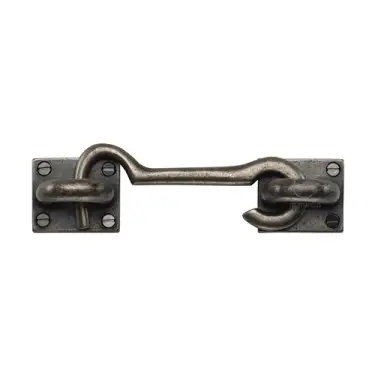 Click Here To Enlarge This Photo Of RPW154 106 M.Marcus Rustic Pewter Cabin Hook 4"