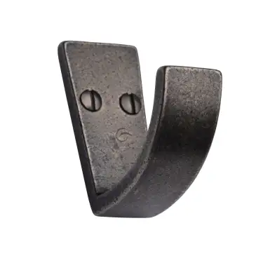 Click Here To Enlarge This Photo Of RPW156 M.Marcus Rustic Pewter Single Robe Hook