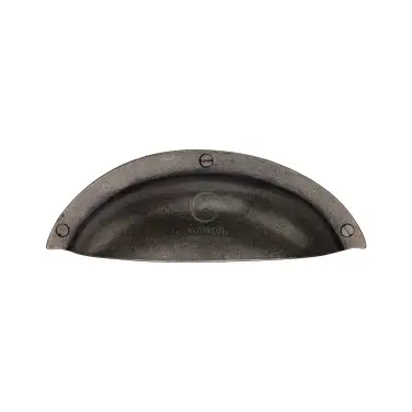 Click Here To Enlarge This Photo Of RPW1710 M.Marcus Rustic Pewter Elongated Cabinet Drawer Pull