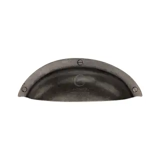 RPW1710 M.Marcus Rustic Pewter Elongated Cabinet Drawer Pull