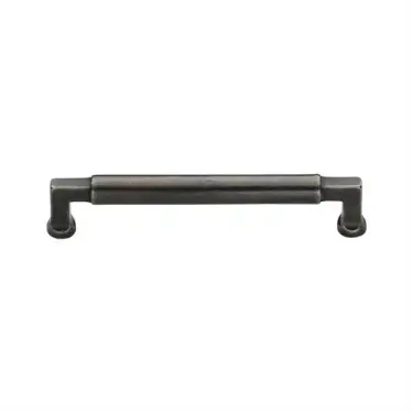 Click Here To Enlarge This Photo Of RPW3312 128 M.Marcus Rustic Pewter Cabinet Pull Bauhaus Design 128mm