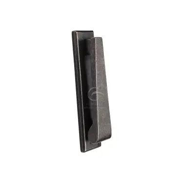 Click Here To Enlarge This Photo Of RPW338 M.Marcus Rustic Pewter Slim Door Knocker