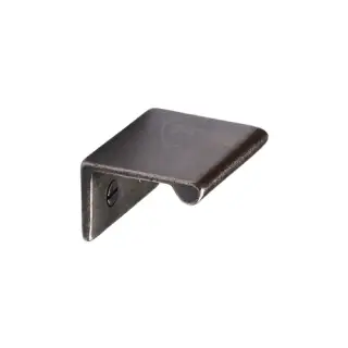 RPW3384 38 M.Marcus Rustic Pewter Edge Cabinet Pull 38mm