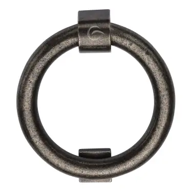 Click Here To Enlarge This Photo Of RPW339 M.Marcus Rustic Pewter Ring Knocker