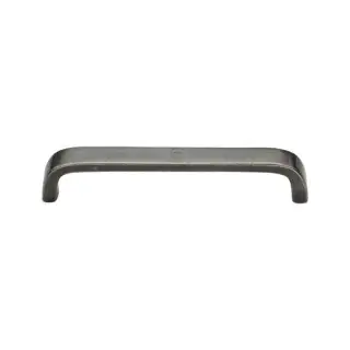 RPW341 128 M.Marcus Rustic Pewter Cabinet Pull D Shaped 128mm