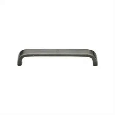 Click Here To Enlarge This Photo Of RPW341 96 M.Marcus Rustic Pewter Cabinet Pull D Shaped 96mm