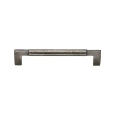 Click Here To Enlarge This Photo Of RPW346 305 M.Marcus Rustic Pewter Door Pull Bauhaus Design 305mm