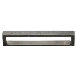 RPW3480 254 M.Marcus Rustic Pewter Cabinet Pull Box Design 254mm