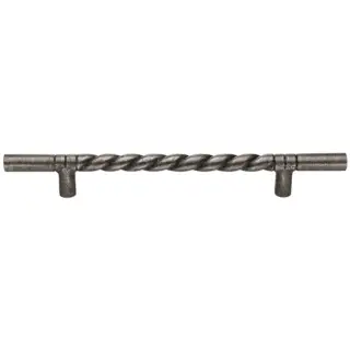 RPW349 457 M.Marcus Rustic Pewter Door Pull Rope Design 457mm