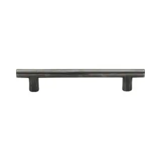 RPW361 128 M.Marcus Rustic Pewter Cabinet Pull Round T-Bar Design 128mm