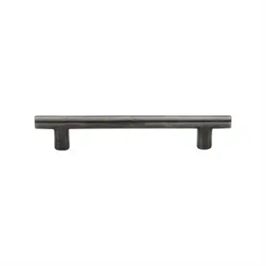Click Here To Enlarge This Photo Of RPW361 96 M.Marcus Rustic Pewter Cabinet Pull Round T-Bar Design 96mm
