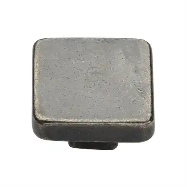 Click Here To Enlarge This Photo Of RPW3674 38 M.Marcus Rustic Pewter Cabinet Knob Square Design 38mm
