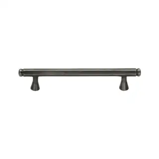 RPW371 128 M.Marcus Rustic Pewter Cabinet Pull Hexagon Design 128mm