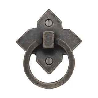 RPW6389 M.Marcus Rustic Pewter Drop Pull