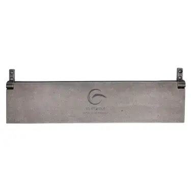 Click Here To Enlarge This Photo Of RPW862 348 M.Marcus Rustic Pewter Interior Letterflap 348mm x 88mm