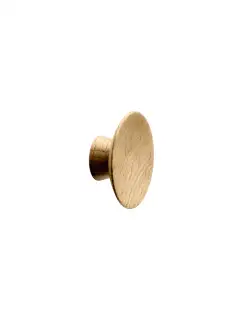 Furnipart 'Olympia' Wooden Cabinet Knob D65mm - Clear Lacquered Oak (100413065-052)