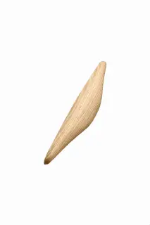 Furnipart 'Manta' Wooden Cabinet Pull L240mm / C160mm - Clear Lacquered Oak (101390160-052)