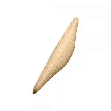 Click Here To Enlarge This Photo Of Furnipart 'Manta' Wooden Cabinet Pull L342mm / C224mm - Clear Lacquered Oak (101390224-052)