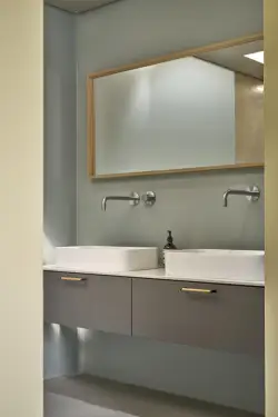 Click Here To Enlarge This Photo Of Furnipart 'Crossing' Wooden Cabinet Pull L168mm / C160mm - Oak Lacquered/Matt Black (102990160-052/99)