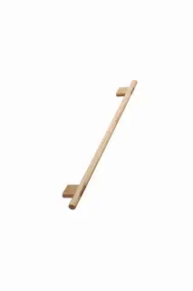 Furnipart 'Join' Wooden Cabinet Pull L400mm / C320mm - Lacquered Oak (103290320-052)