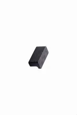 Click Here To Enlarge This Photo Of Furnipart 'Elan' Wooden Cabinet Knob L50mm / C32mm - Dark Brown Oak (104420032-056)