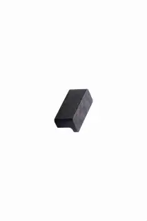 Furnipart 'Elan' Wooden Cabinet Knob L50mm / C32mm - Dark Brown Oak (104420032-056)