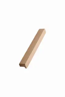 Furnipart 'Elan' Wooden Cabinet Pull L200mm / C160mm - Clear Lacquered Oak (104420160-052)