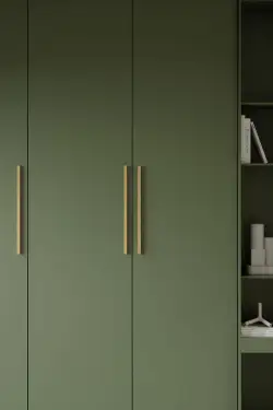 Click Here To Enlarge This Photo Of Furnipart 'Elan' Wooden Cabinet Pull L600mm / C544mm - Clear Lacquered Oak (104420544-052)
