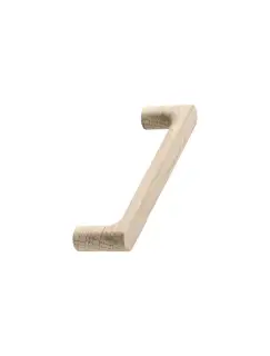 Furnipart 'Pinta' Wooden Cabinet Pull L144mm / C128mm - Untreated Oak (104620128-051)