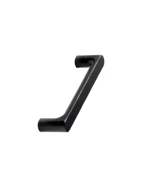Click Here To Enlarge This Photo Of Furnipart 'Pinta' Wooden Cabinet Pull L144mm / C128mm - Stained Black Ash (104620128-994)