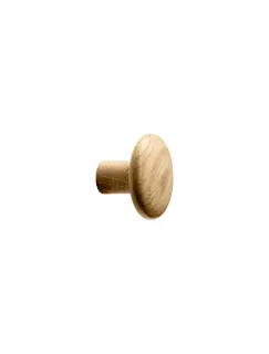 Furnipart 'Brutus' Wooden Cabinet Knob D32mm - Clear Lacquered Oak (106220032-052)