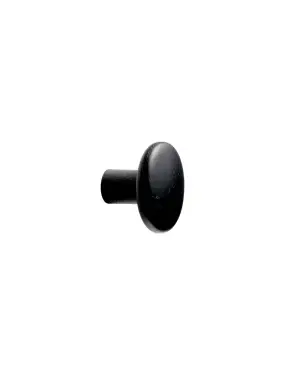 Click Here To Enlarge This Photo Of Furnipart 'Brutus' Wooden Cabinet Knob D32mm - Stained Black Ash (106220032-994)