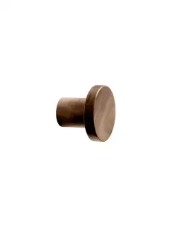 Furnipart 'Circum' Wooden Cabinet Knob D33mm - Clear Lacquered Walnut (106720033-292)