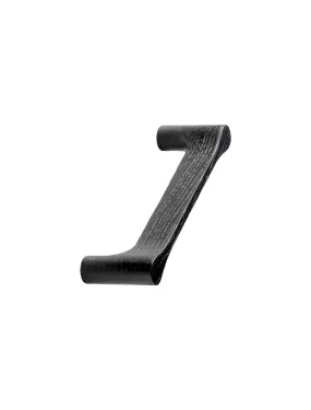 Click Here To Enlarge This Photo Of Furnipart 'Drops' Wooden Cabinet Pull L274mm / C224mm - Stained Black Ash (107820224-994)
